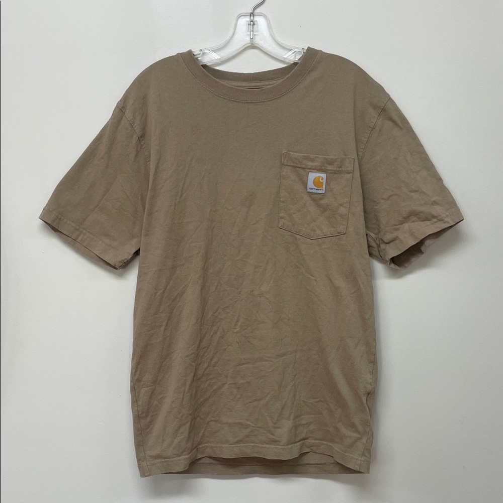 Carhartt Men's Brown Short Sleeve Pocket Tee